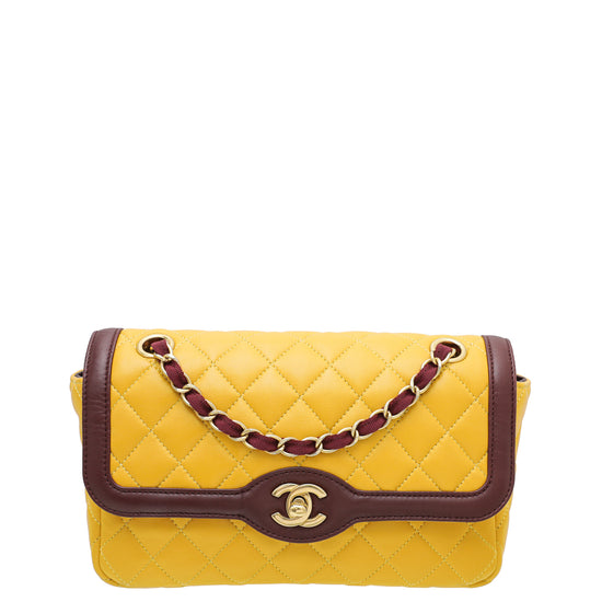 Chanel CC Two Tone Day Flap Medium Bag – The Closet