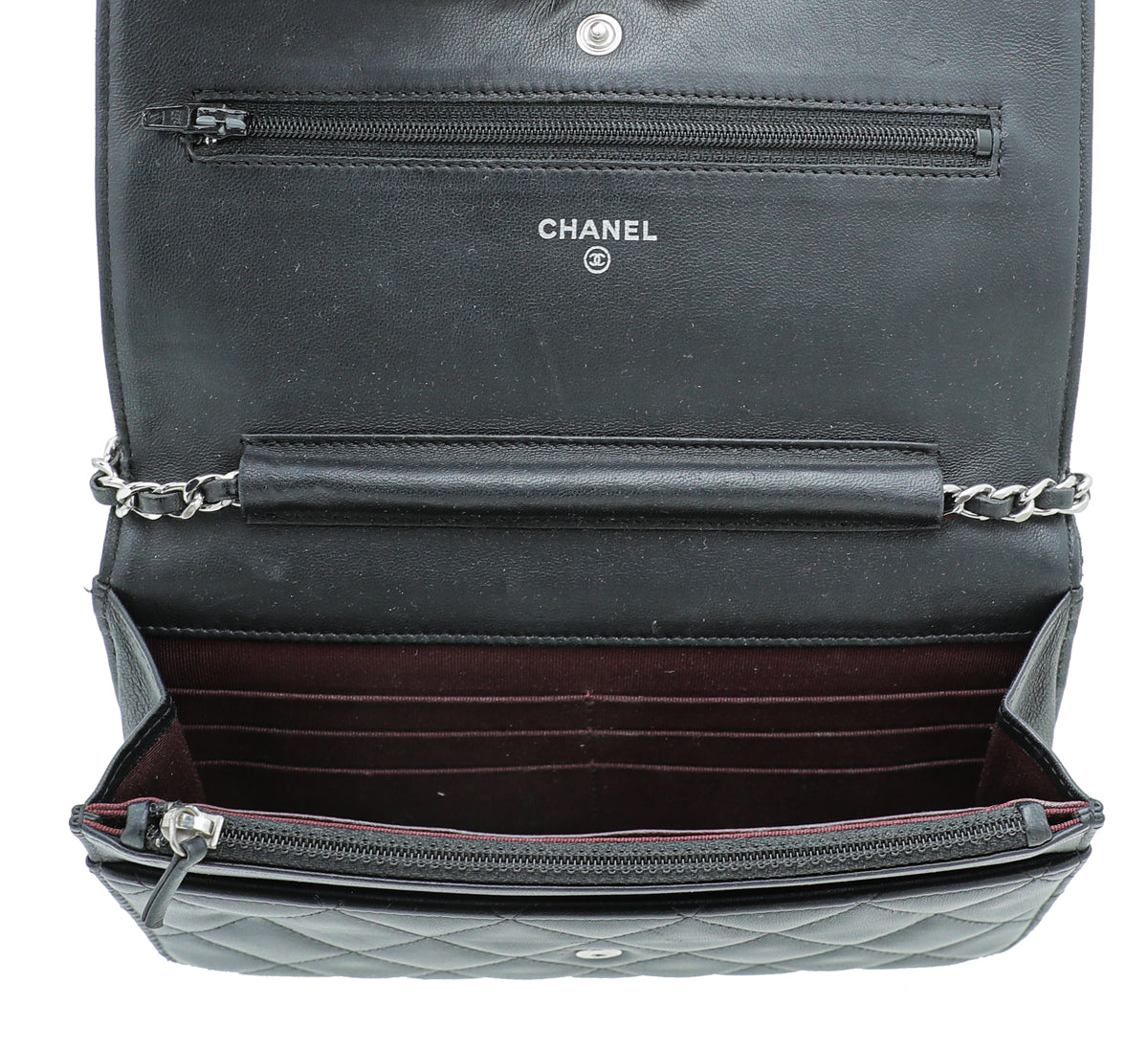Chanel Black Classic Wallet on Chain