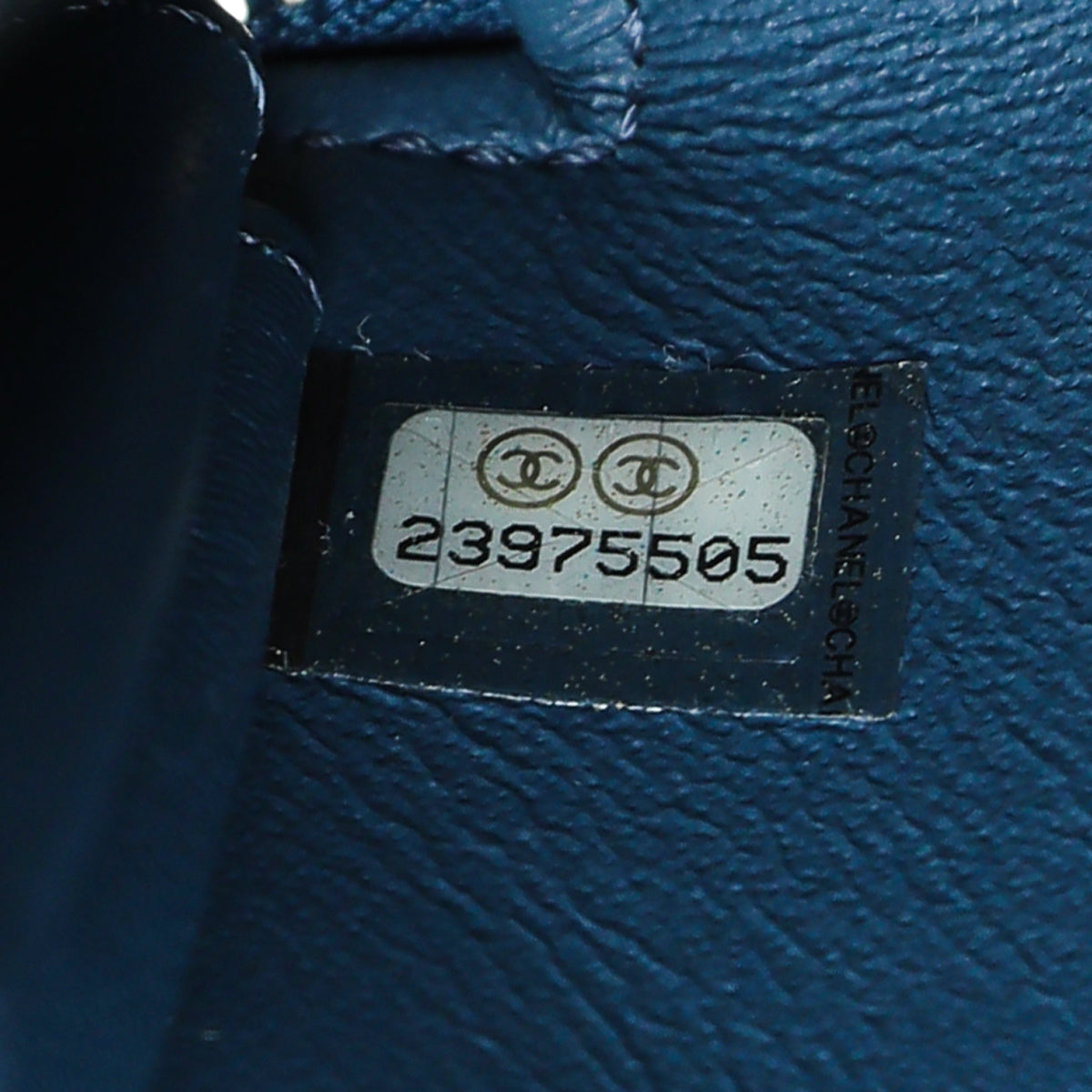 Chanel Navy Blue Business Affinity Small Bag