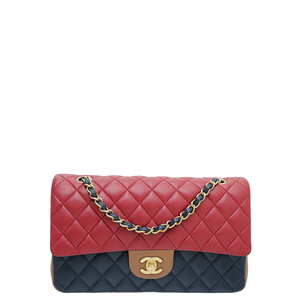 Chanel Tricolor Classic Double Flap Bag-Chanel-THE CLOSET