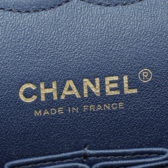 Chanel Tricolor Classic Double Flap Bag