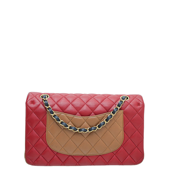 Chanel Tricolor Classic Double Flap Bag – The Closet