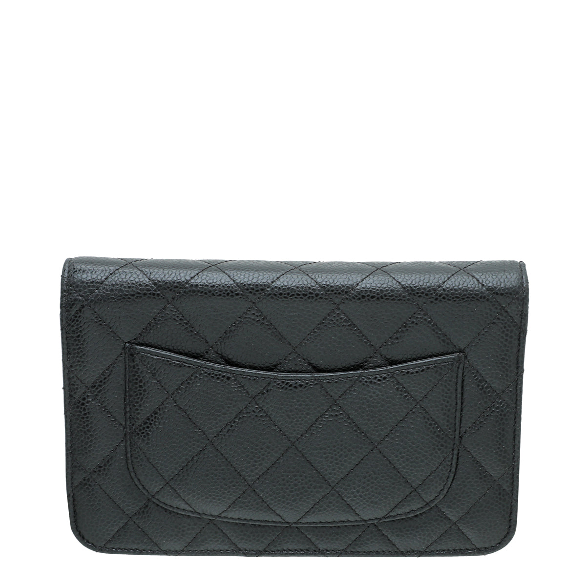 Chanel Black CC Classic Wallet On Chain-Chanel-THE CLOSET