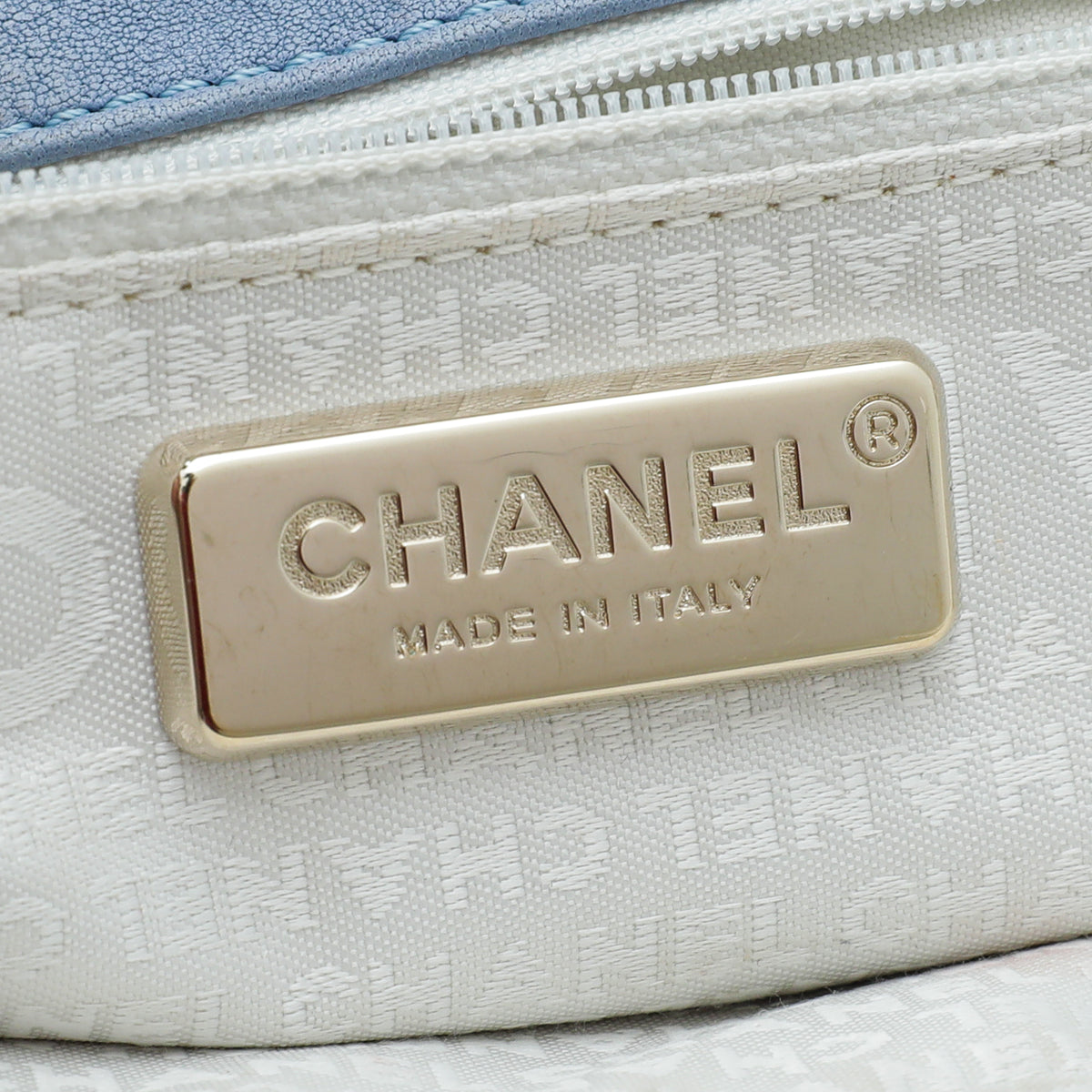 Chanel Light Blue CC Soft Single Flap Bag