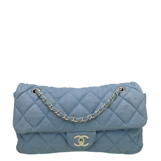 CHANEL Caviar Quilted Timeless CC Soft Tote Navy Blue 1210997
