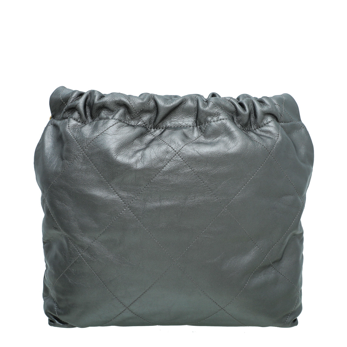 Chanel Metallic Grey 22 Quilt Bag-Chanel-THE CLOSET