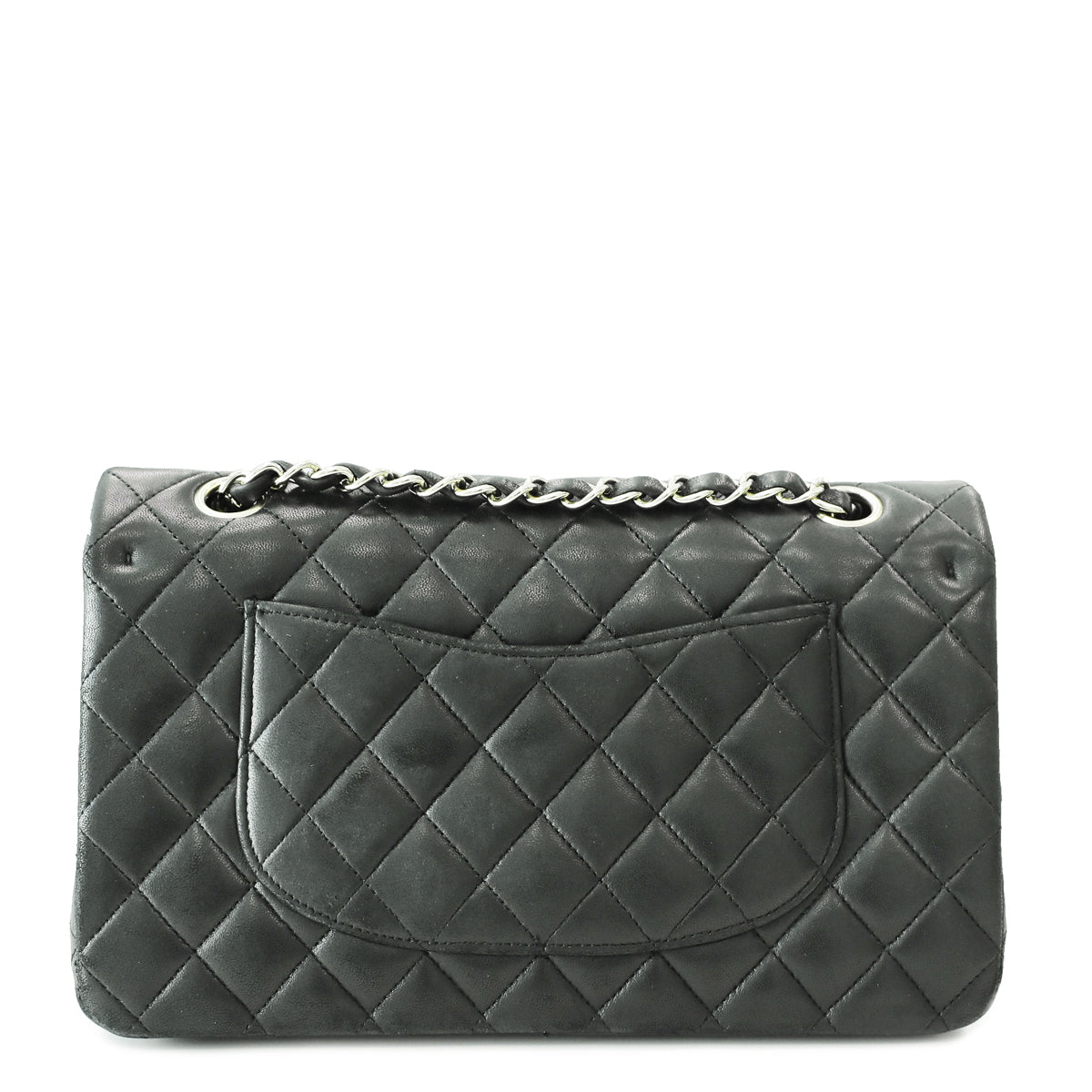 Chanel Black CC Classic Double Flap Medium Bag-Chanel-THE CLOSET