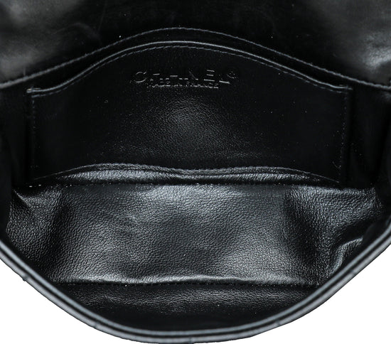 Chanel Black Chocolate Bar CC Charm Flap Ltd.Ed Mini Bag
