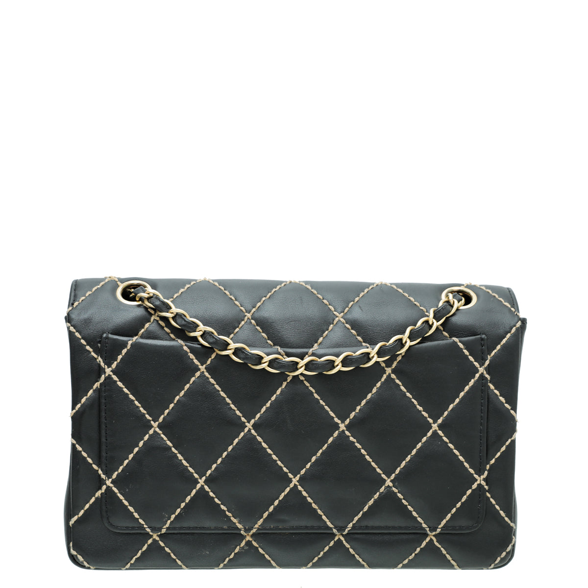 Chanel Black Wild Stitch Flap Bag-Chanel-THE CLOSET