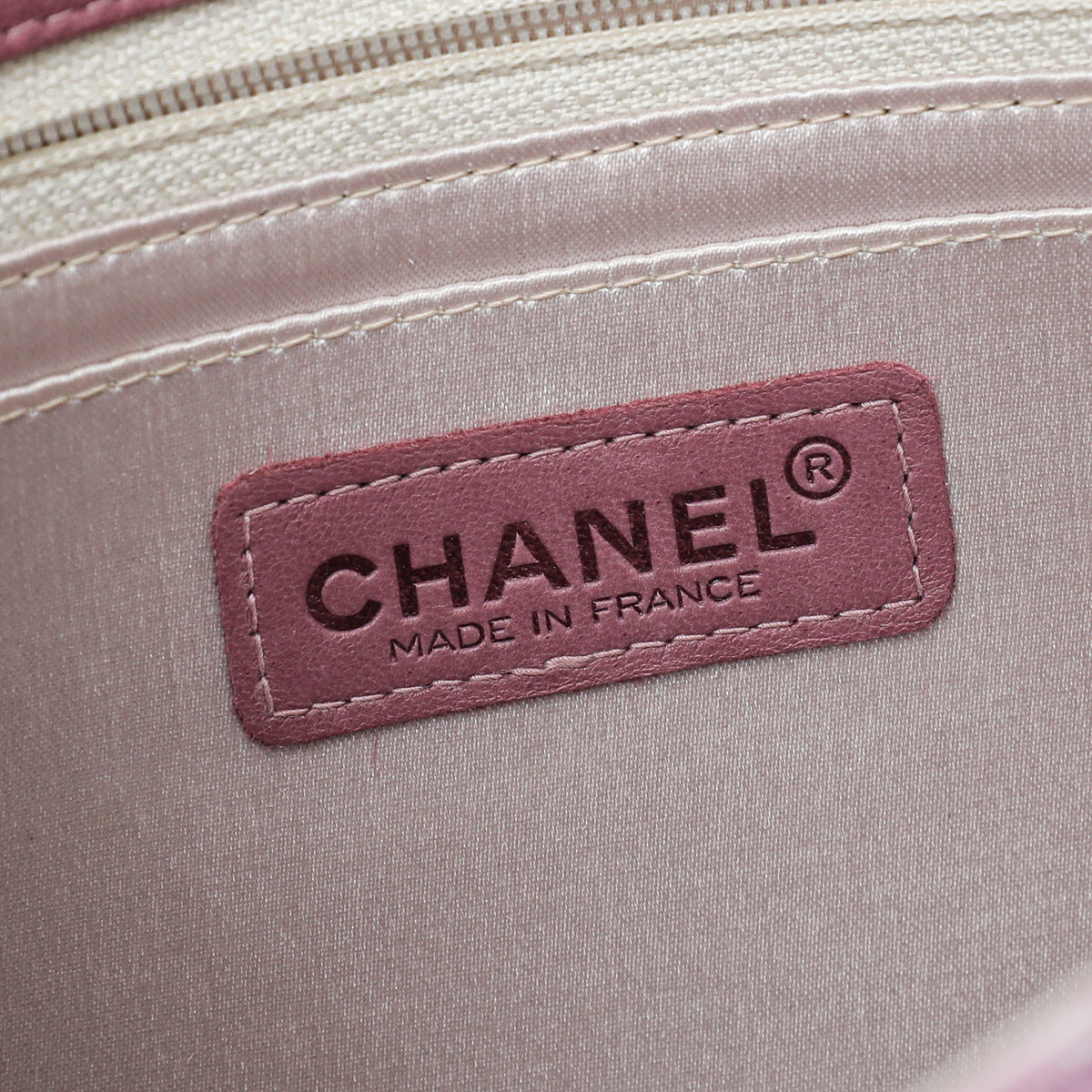 Chanel Light Pink Travel Line Flap Medium Bag