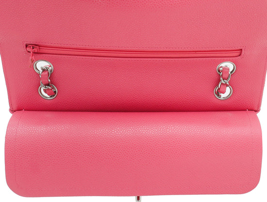 Chanel Pink Classic Double Flap Medium Bag – The Closet