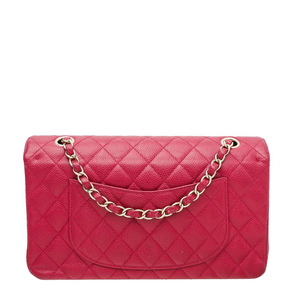 Chanel Red Classic Double Flap Medium Bag-Chanel-THE CLOSET