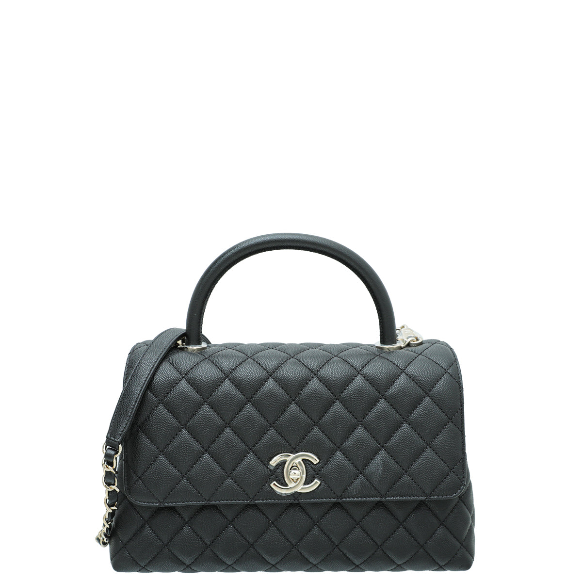 Chanel Black CC Coco Handle Small Bag-Chanel-THE CLOSET