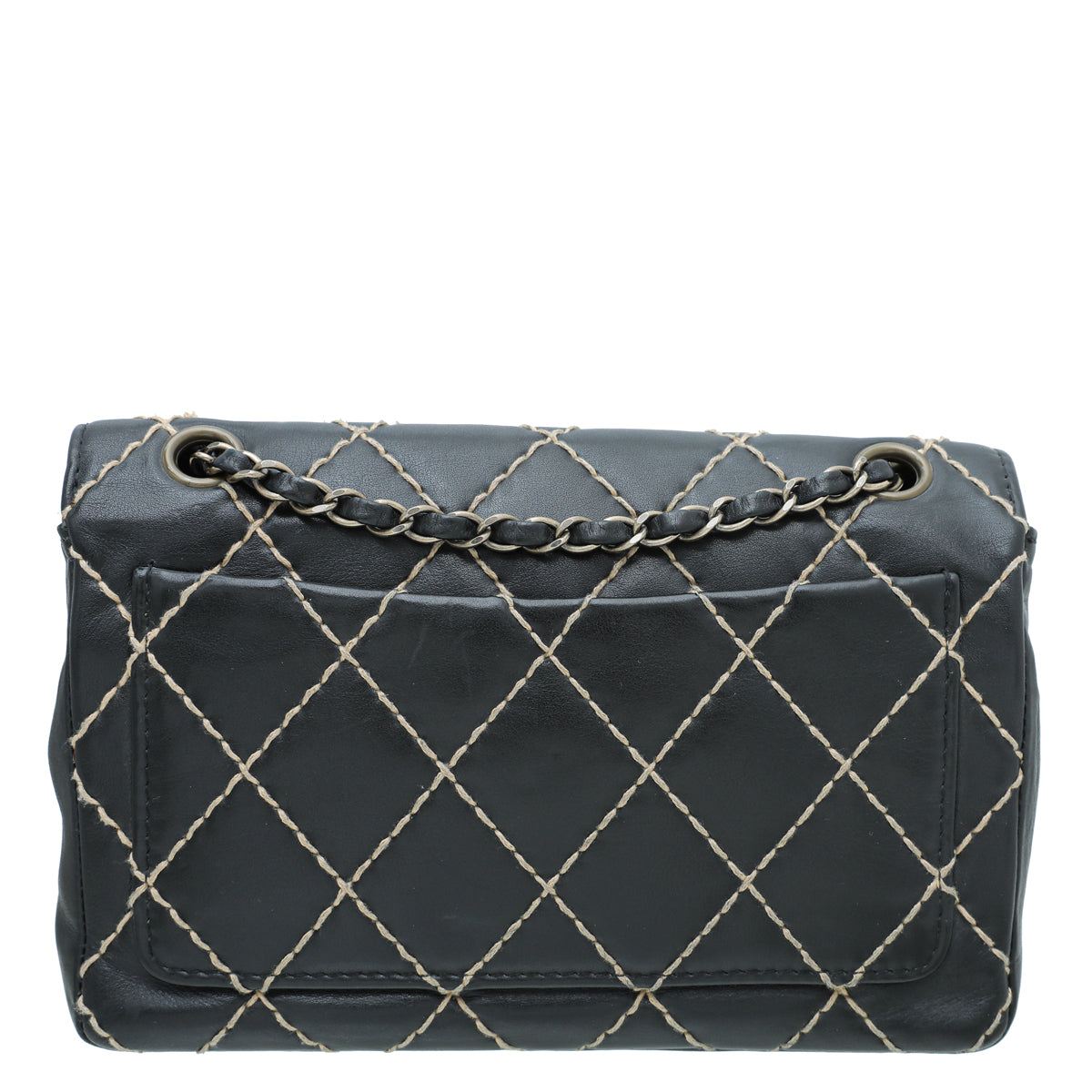 Chanel Black Wild Stitch Flap Medium Bag-Chanel-THE CLOSET