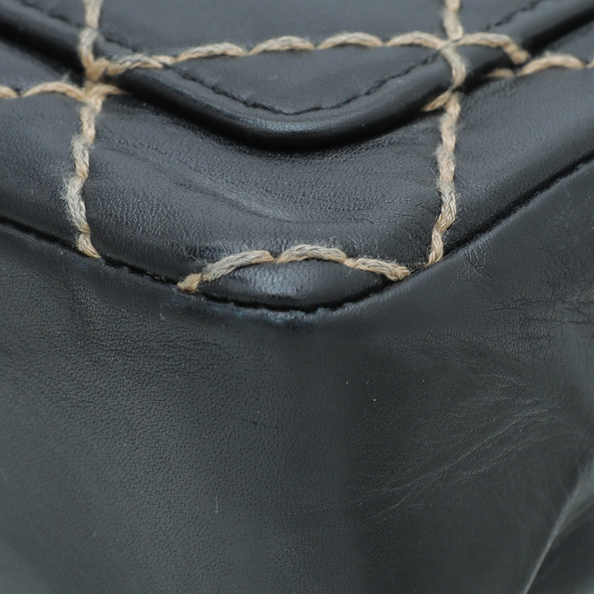 Chanel Black Wild Stitch Flap Medium Bag