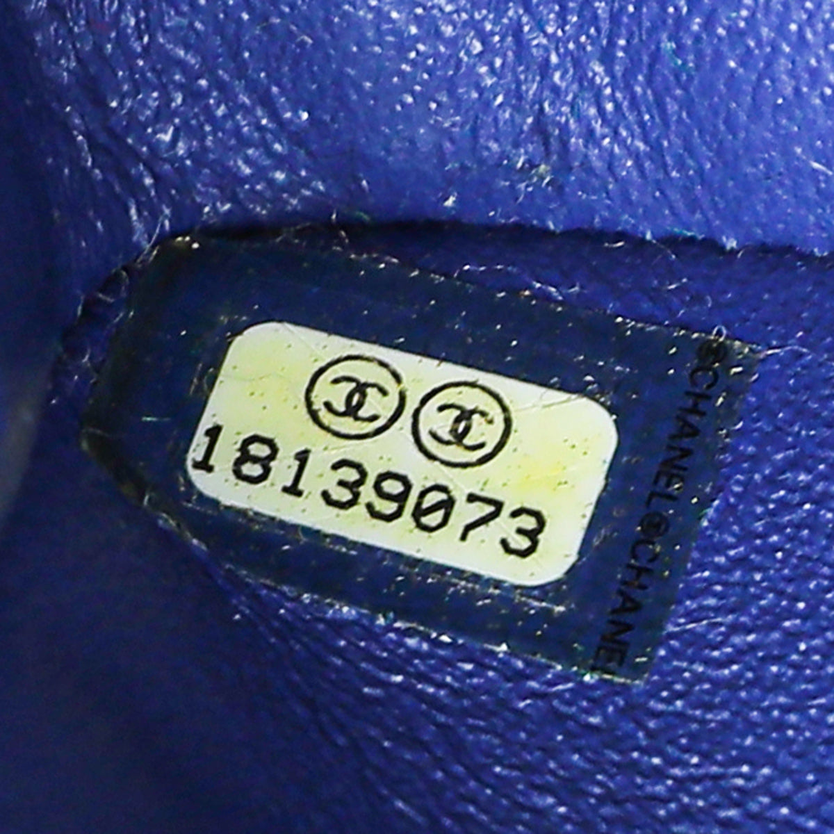Chanel Royal Blue CC Classic Double Flap Jumbo Bag