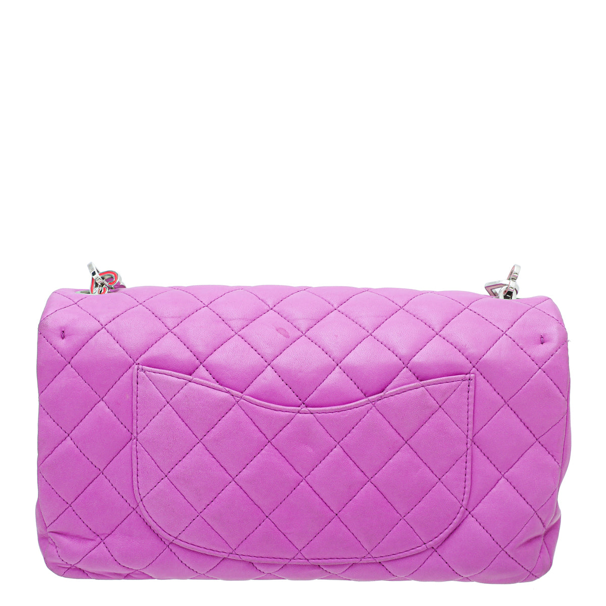 Chanel Light Fuchsia Valentine Heart Link Flap Bag-Chanel-THE CLOSET