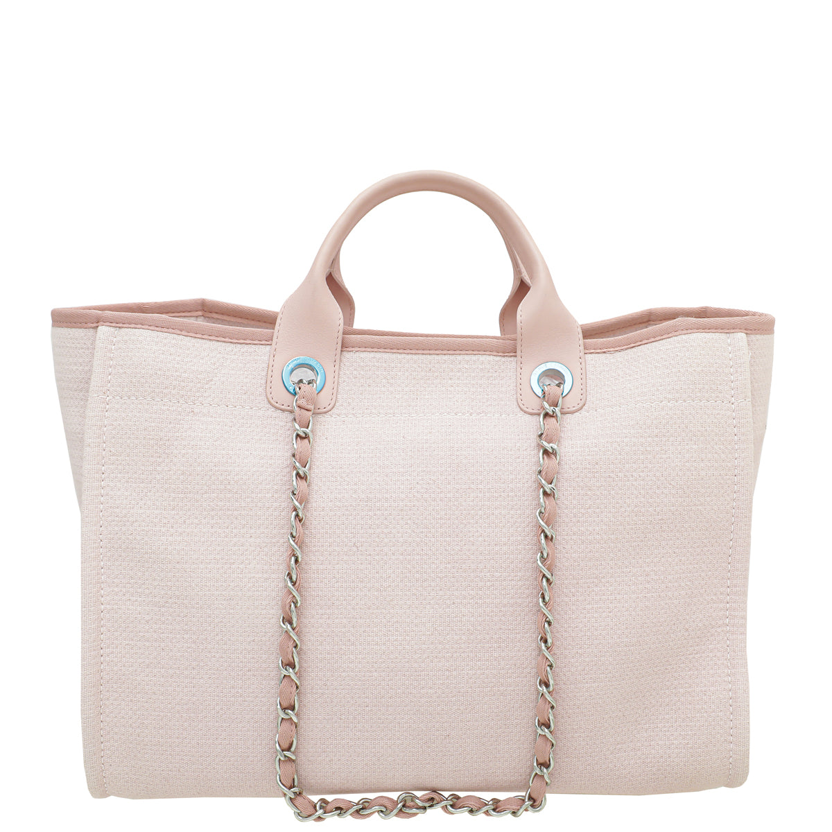 Chanel Lihgt Pink Deauville Tote Bag-Chanel-THE CLOSET