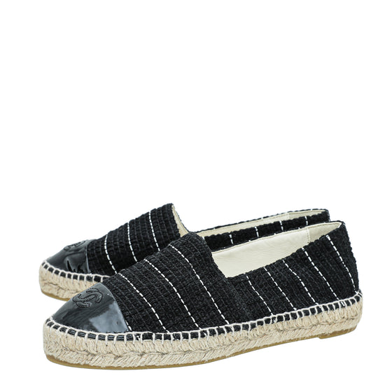 chanel tweed espadrilles