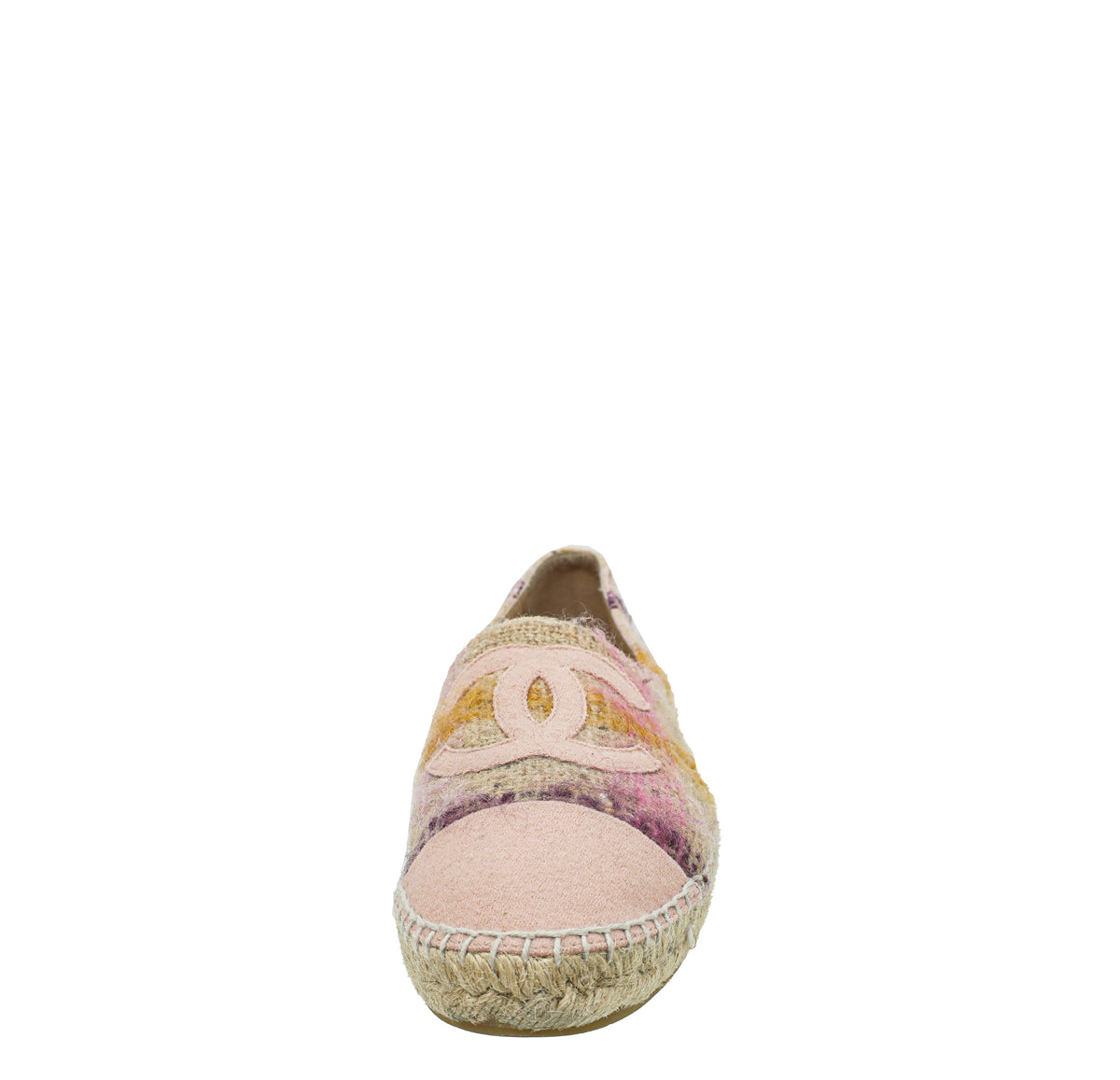 Chanel Multicolor CC Wool Espadrille 40-Chanel-THE CLOSET