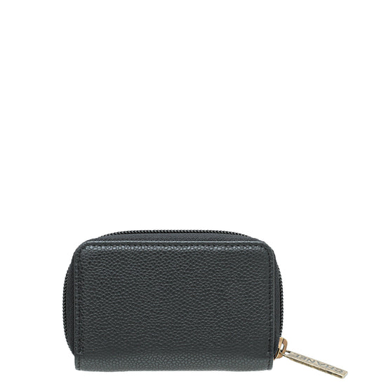 Chanel Black CC Timeless Zip Coin Purse