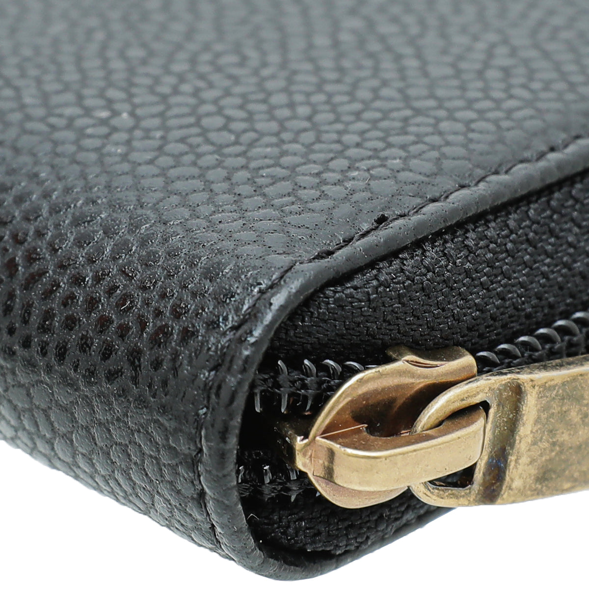 Chanel Black CC Timeless Zip Coin Purse – The Closet