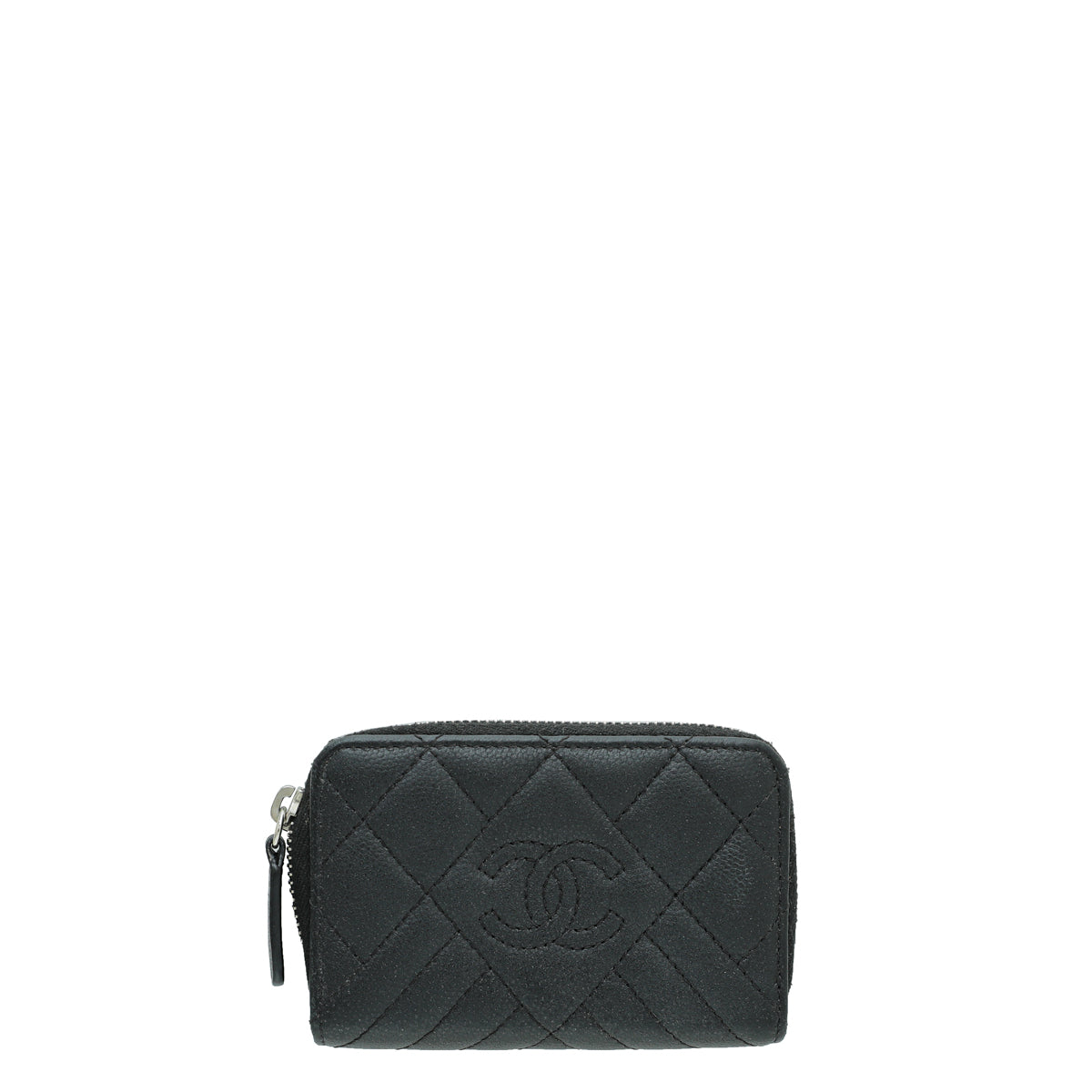Chanel Black CC Multi Quilt Zipped Small Wallet-Chanel-THE CLOSET