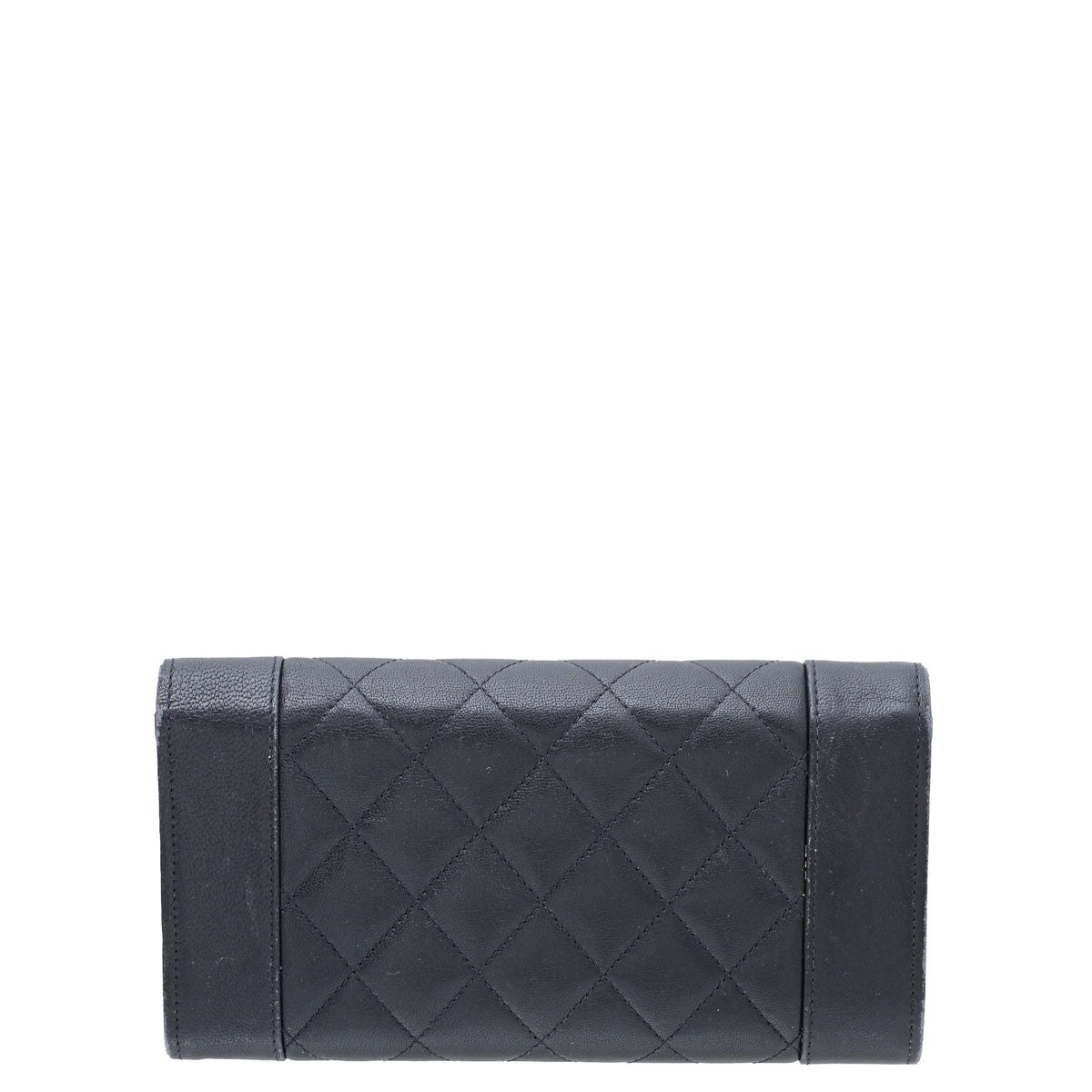 Chanel Navy Sheepskin Paris in Rome Flap Wallet-Chanel-THE CLOSET