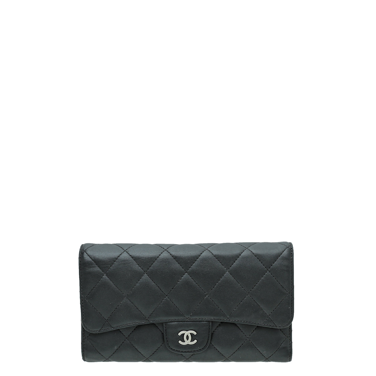 Chanel Black CC Classic Flap Wallet