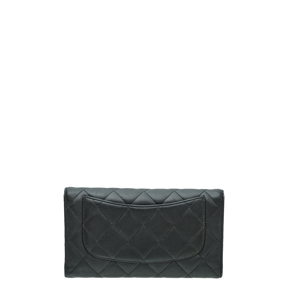 Chanel Black CC Classic Flap Wallet-Chanel-THE CLOSET