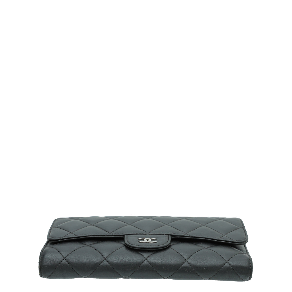 Chanel Black CC Classic Flap Wallet