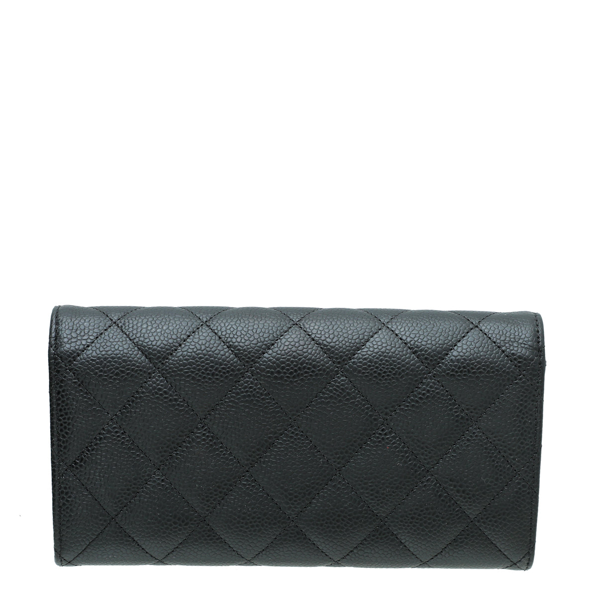 Chanel Black L-Gusset Flap Wallet-Chanel-THE CLOSET