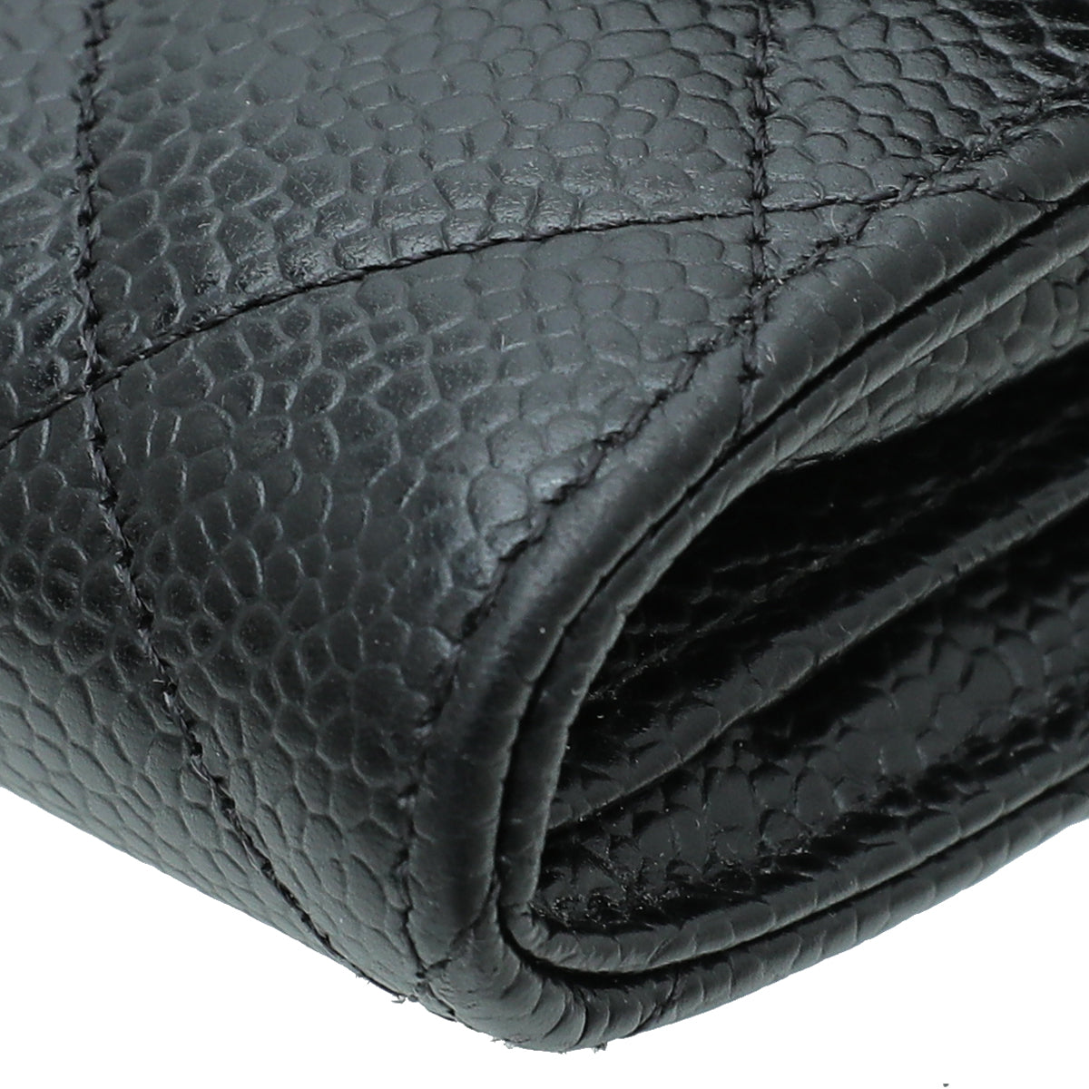 Chanel Black L-Gusset Flap Wallet – The Closet