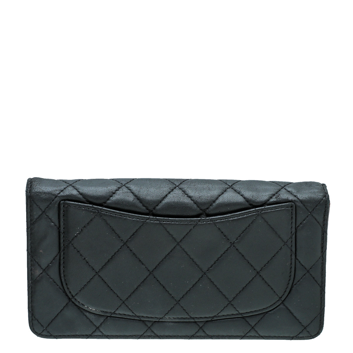 Chanel Black CC Classic Yen Wallet-Chanel-THE CLOSET