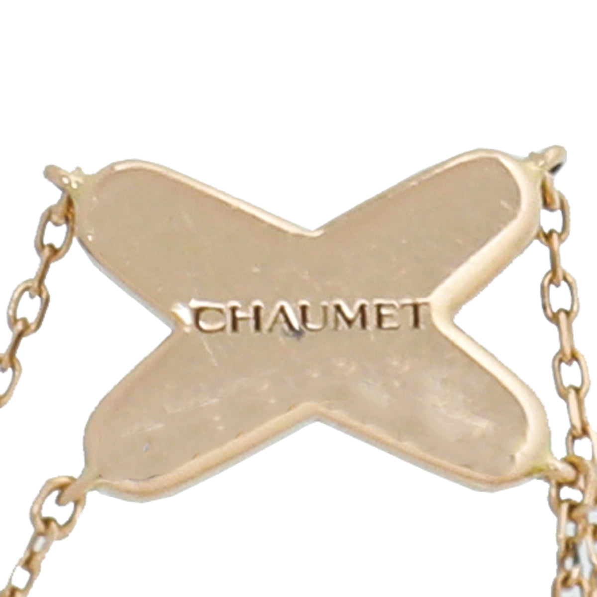 Chaumet 18K Rose Gold Diamond Jeux De Liens Bracelet