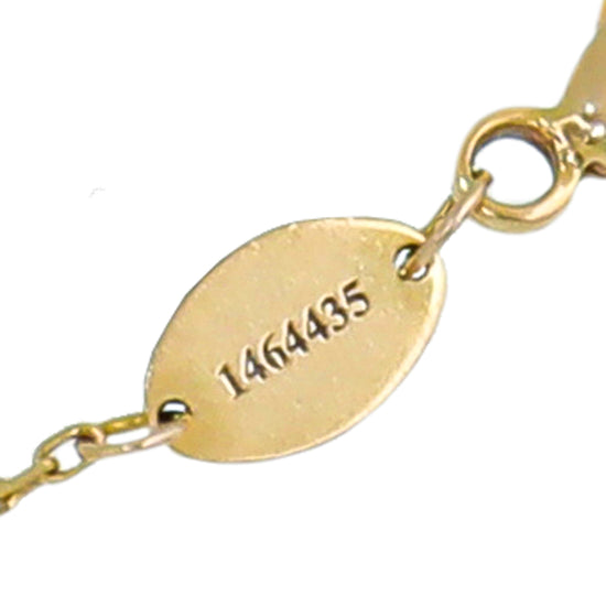 Chaumet 18K Pink Gold Lapis Lazuli Diamond Jeux De Liens Bracelet
