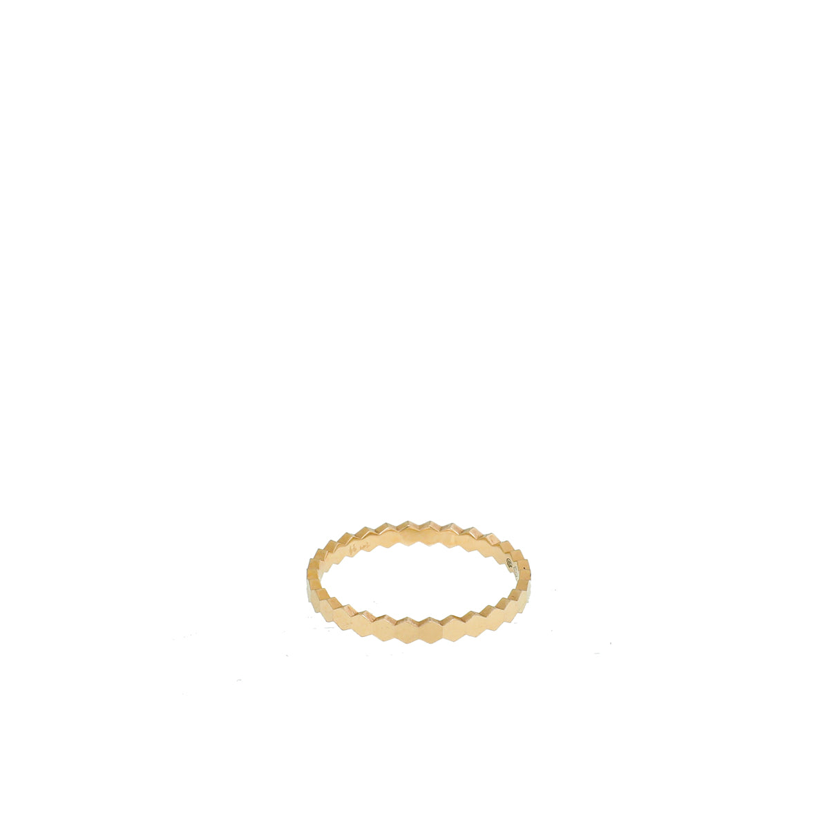 Chaumet 18K Rose Gold Bee My Love 2.5mm Ring 60