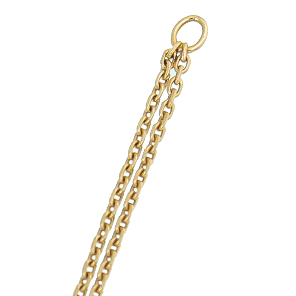 Chopard 18K Rose Gold Diamond Happy Spirit Pendant Necklace
