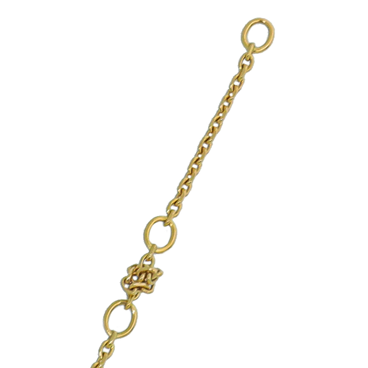 Chopard 18K Yellow Gold Diamonds Happy Icons Necklace