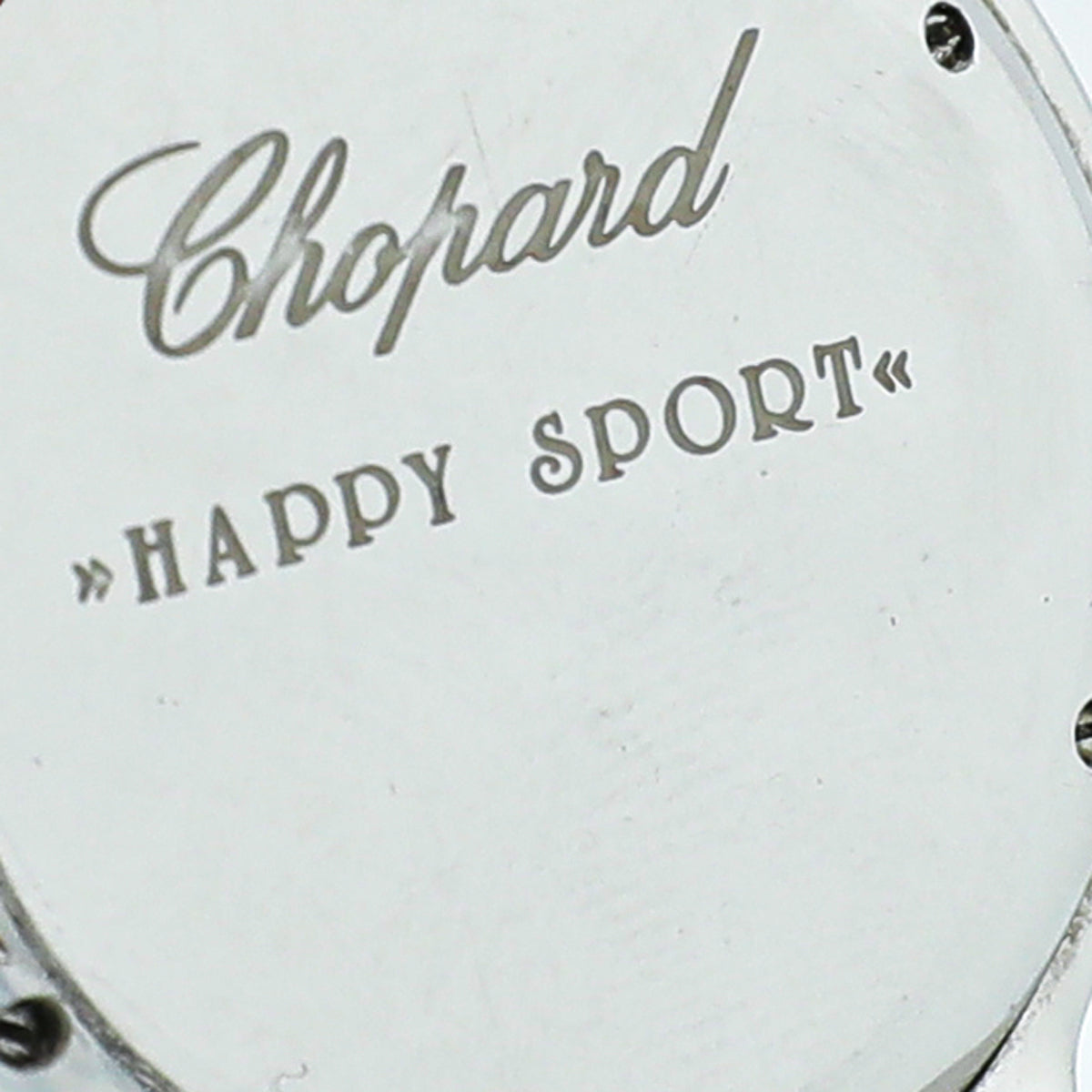 Chopard ST.ST MOP Diamond Quartz Happy Sport Watch