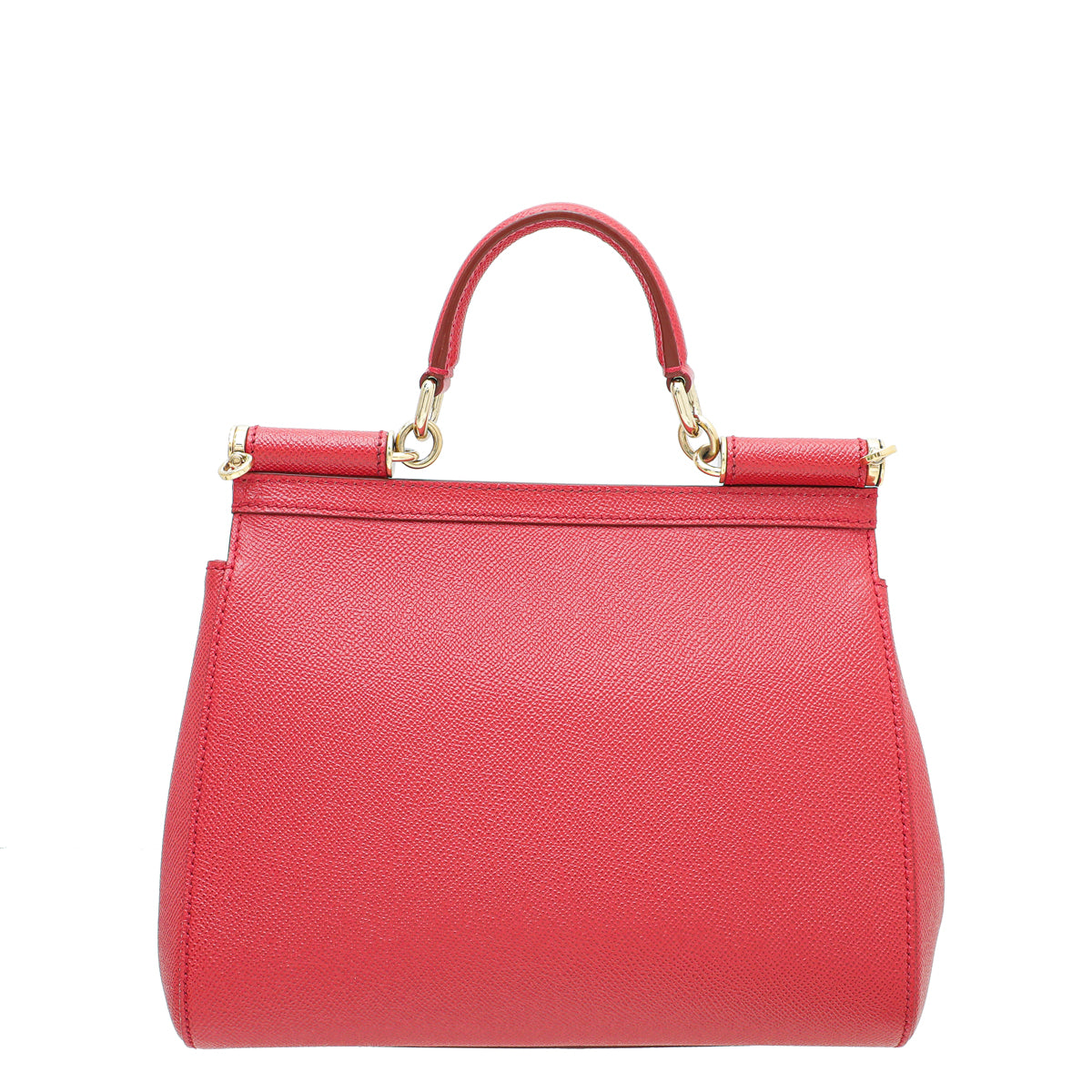 Dolce & Gabbana Red Sicily Medium Bag-Dolce & Gabbana-THE CLOSET
