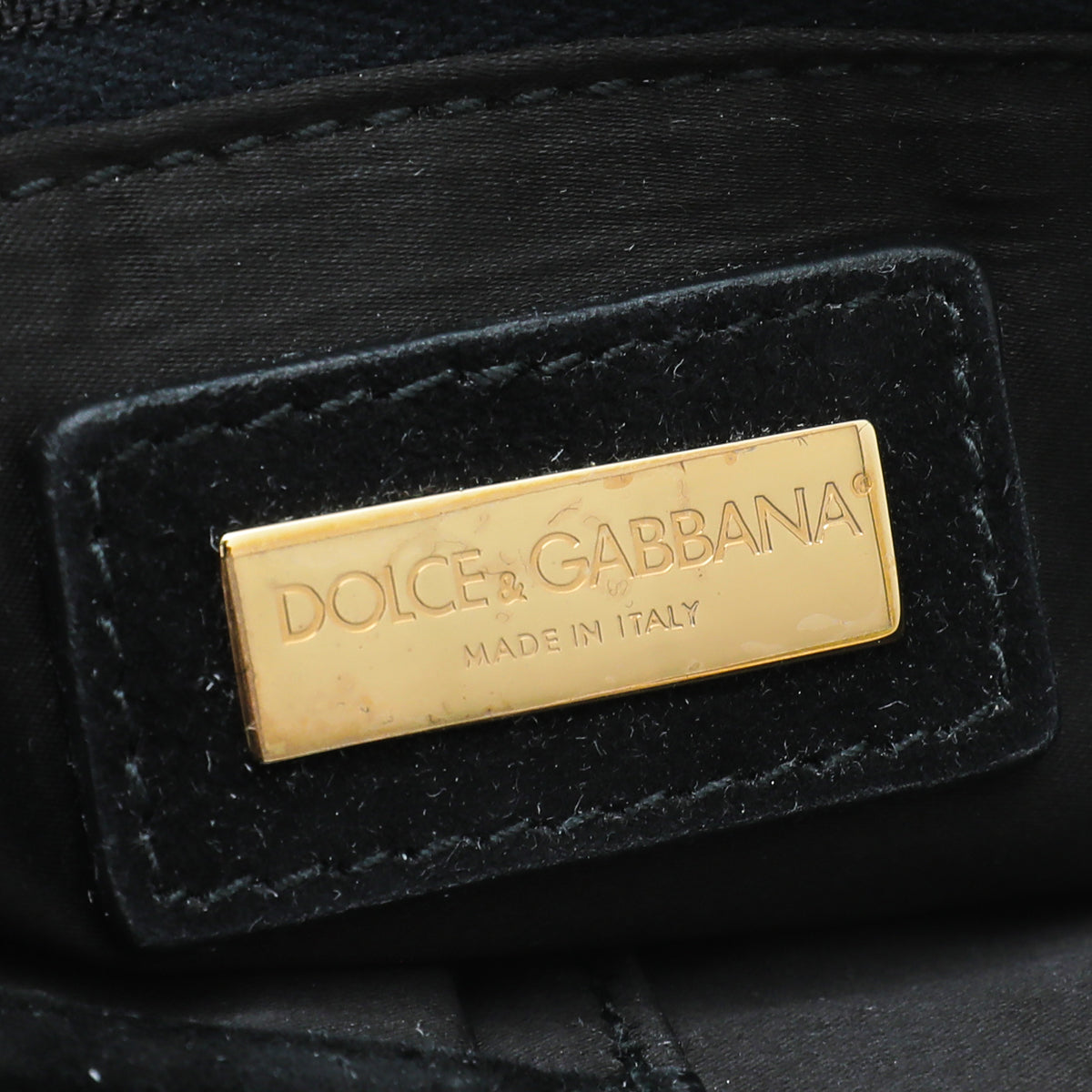 Dolce & Gabbana Brown Leopard Calf Hair Miss Charles Bag