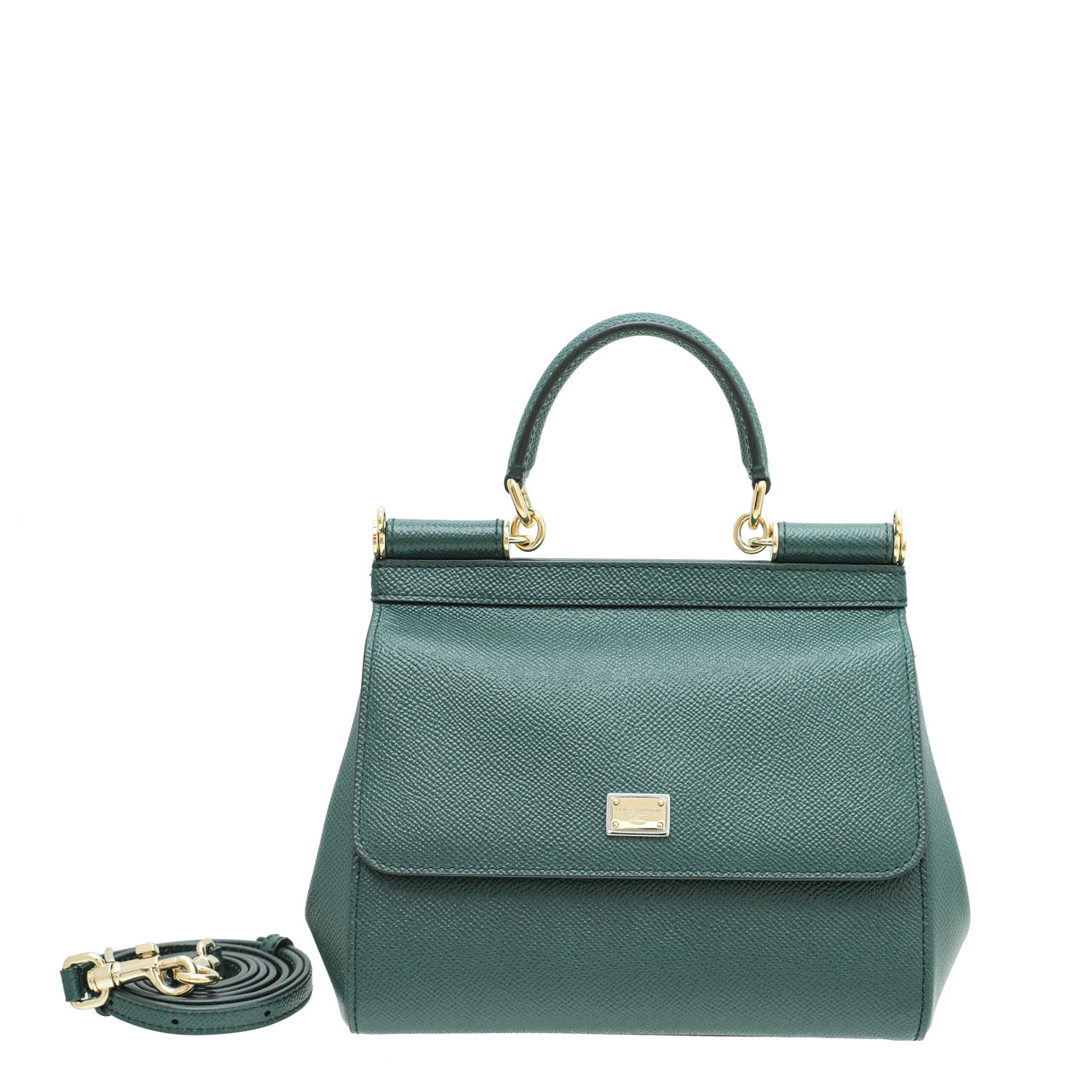 Dolce & Gabbana Small Sicily Bag - Green