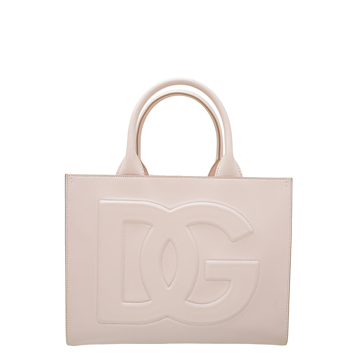 Dolce & Gabbana Light Pink DG Daily Shopper Small Bag-Dolce & Gabbana-THE CLOSET