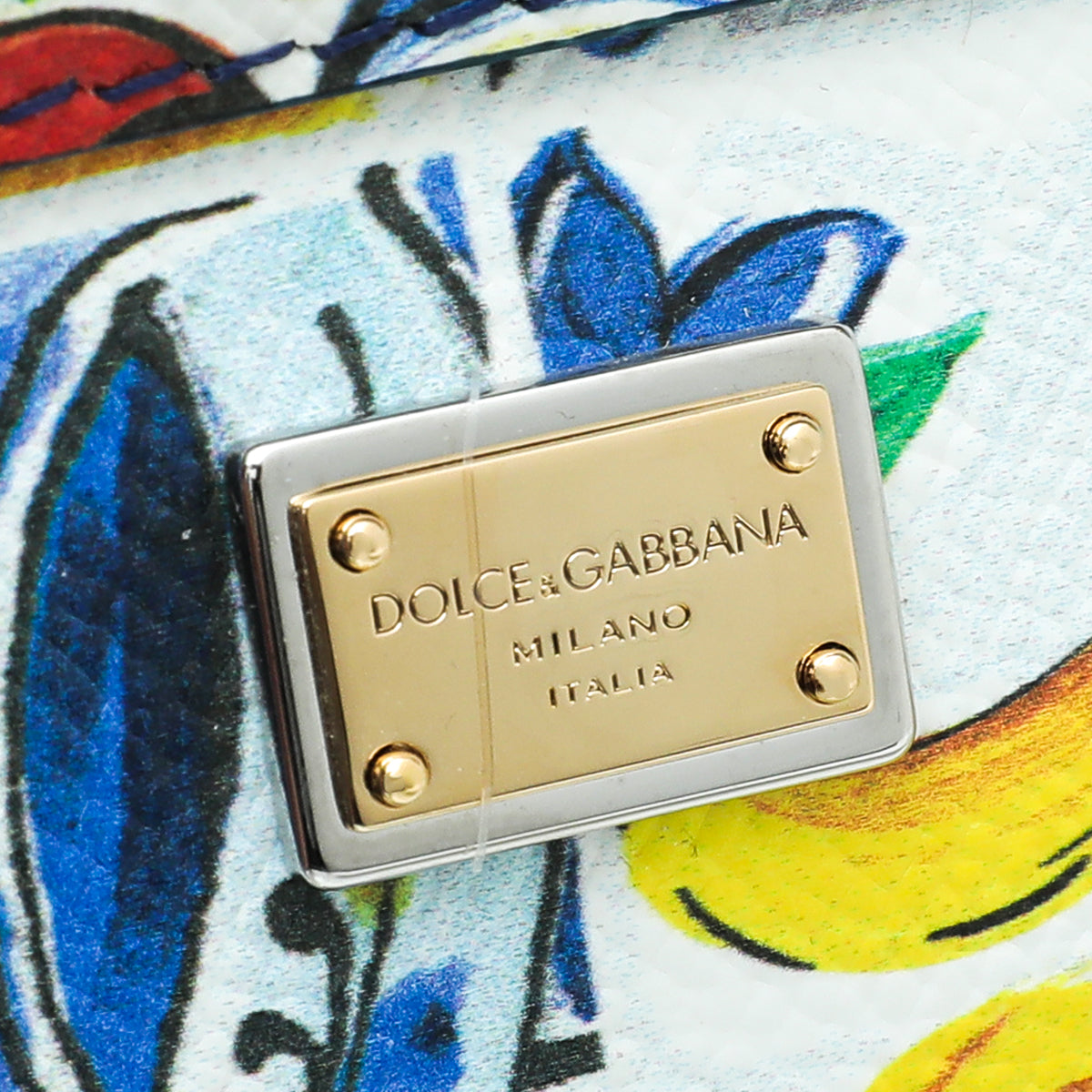 Dolce & Gabbana Camel Iguana Print Sicily Small Bag – The Closet