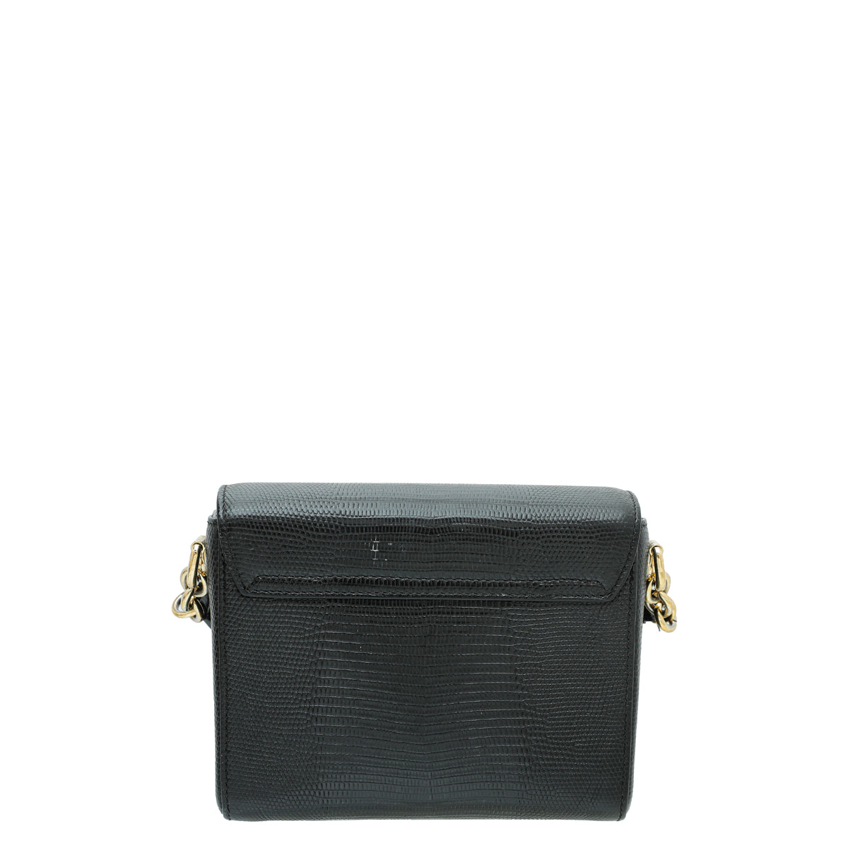 Dolce & Gabbana Black Iguana Print DG Millennials Small Crossbody Bag-Dolce & Gabbana-THE CLOSET