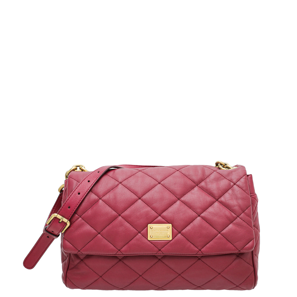 Dolce & Gabbana Red Miss Kate Shoulder Bag