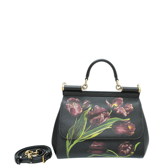Bowling bags Dolce & Gabbana - Sicily mural printed Dauphine