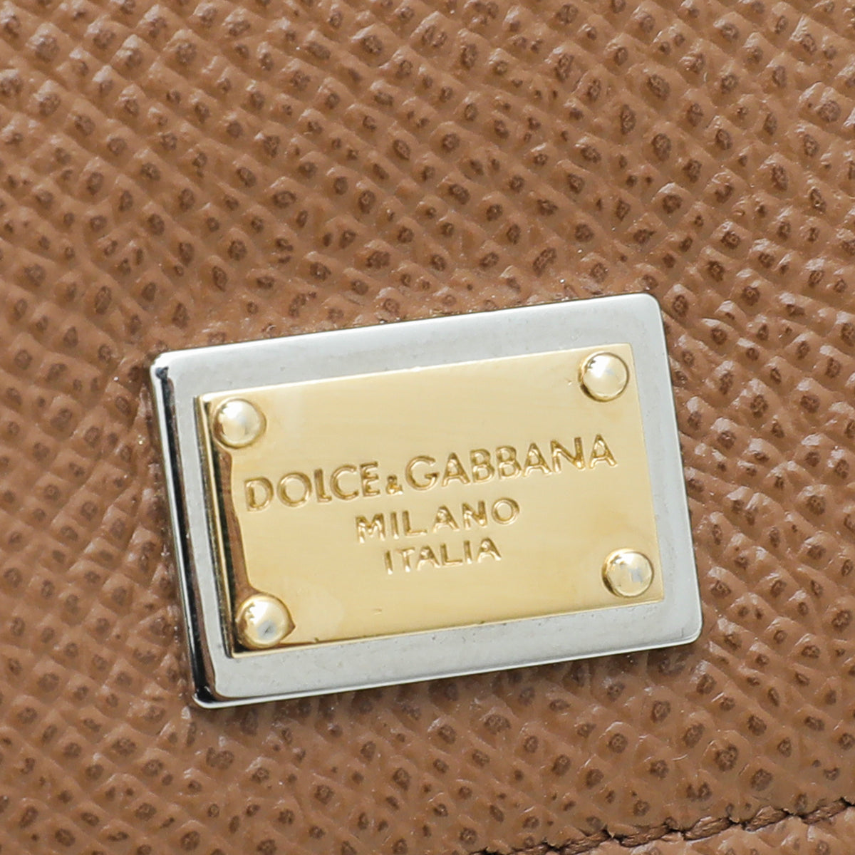 Dolce & Gabbana Brown Wallet On Chain – THE CLOSET