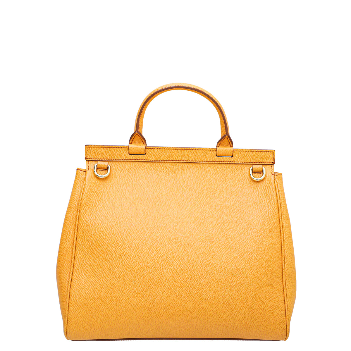Dolce & Gabbana Mustard Dauphine Monica Large Bag-Dolce & Gabbana-THE CLOSET